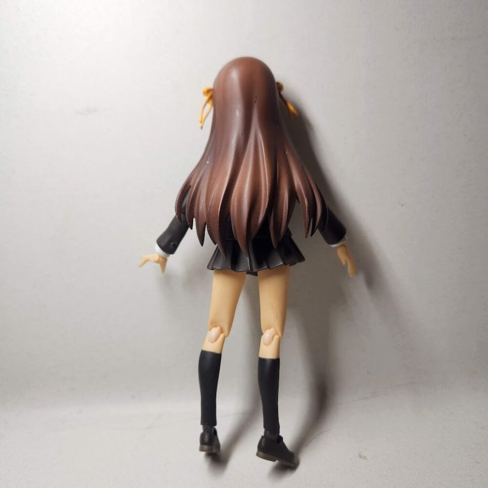 Haruhi Suzumiya Koyoen Gakuin Uniform Figma 077 Action Figure 2010 Japan Anime K - Picture 7 of 15